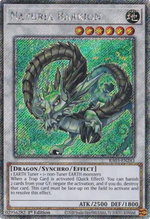 Image for Naturia Barkion (Platinum Secret Rare) (3243)