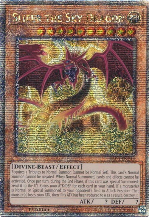 Image for Slifer the Sky Dragon (Quarter Century Secret Rare) (3244)