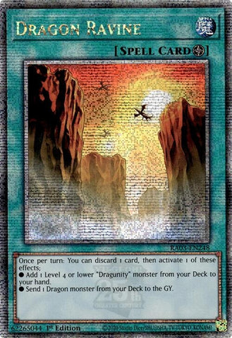 Image for Dragon Ravine (Quarter Century Secret Rare) (3248)