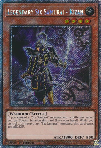 Image for Legendary Six Samurai - Kizan (Platinum Secret Rare) (3249)