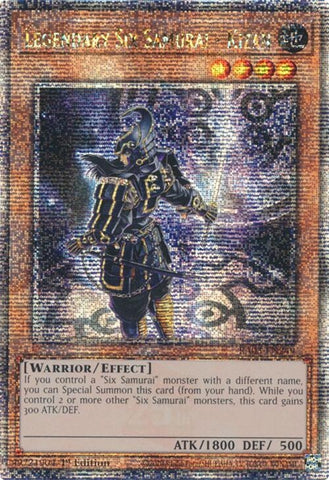 Image for Legendary Six Samurai - Kizan (Quarter Century Secret Rare) (3249)