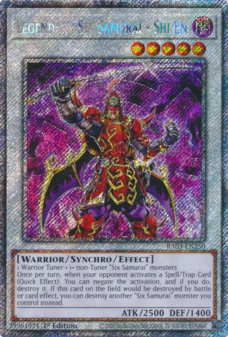 Image for Legendary Six Samurai - Shi En (Platinum Secret Rare) (3250)