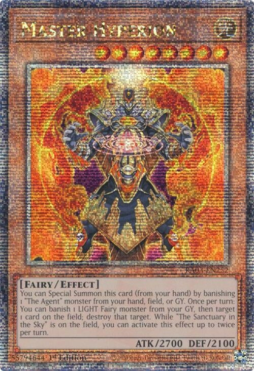 Image for Master Hyperion (Quarter Century Secret Rare) (3252)