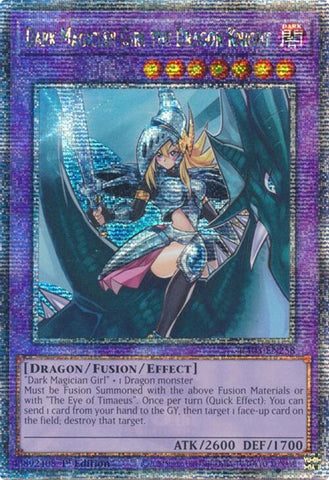 Image for Dark Magician Girl the Dragon Knight (Quarter Century Secret Rare) (3258)