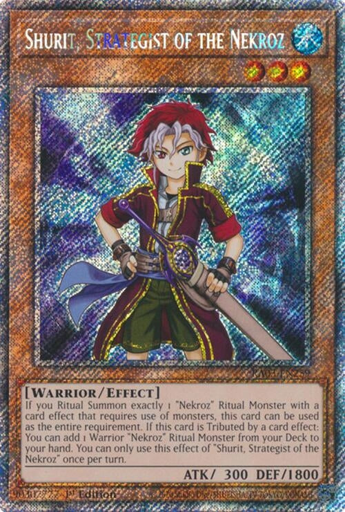 Image for Shurit, Strategist of the Nekroz (Platinum Secret Rare) (3259)