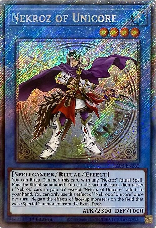 Image for Nekroz of Unicore (Platinum Secret Rare) (3262)