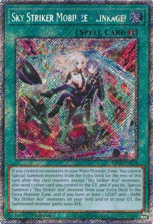 Image for Sky Striker Mobilize - Linkage! (Platinum Secret Rare) (3274)