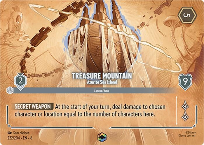 Image for Treasure Mountain - Azurite Sea Island (Enchanted) (222) [6]