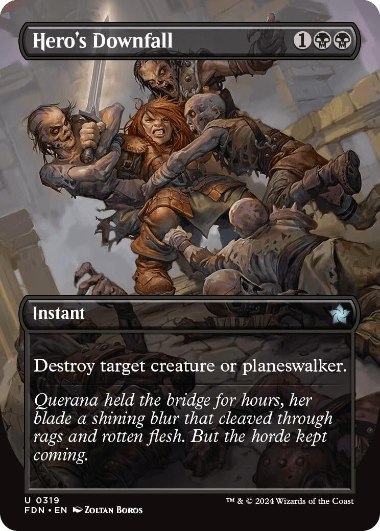 Image for Hero's Downfall (Borderless)