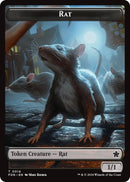 Image for Rat // Zombie Double-Sided Token