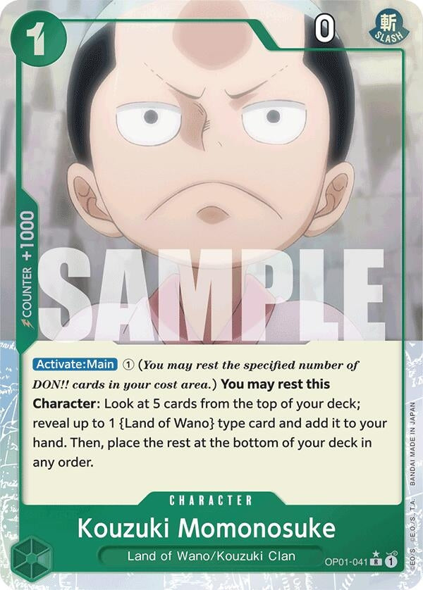 Image for Kouzuki Momonosuke (Extended Art) [Premium Booster]