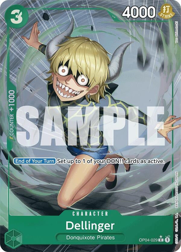 Image for Dellinger (Full Art) (OP04-029) [PRB-01]