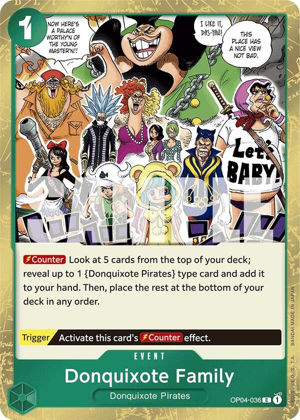 Image for Donquixote Family (OP04-036) [PRB-01]