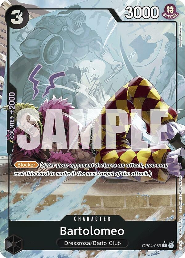 Image for Bartolomeo (OP04-089) (Full Art) (OP04-089) [PRB-01]