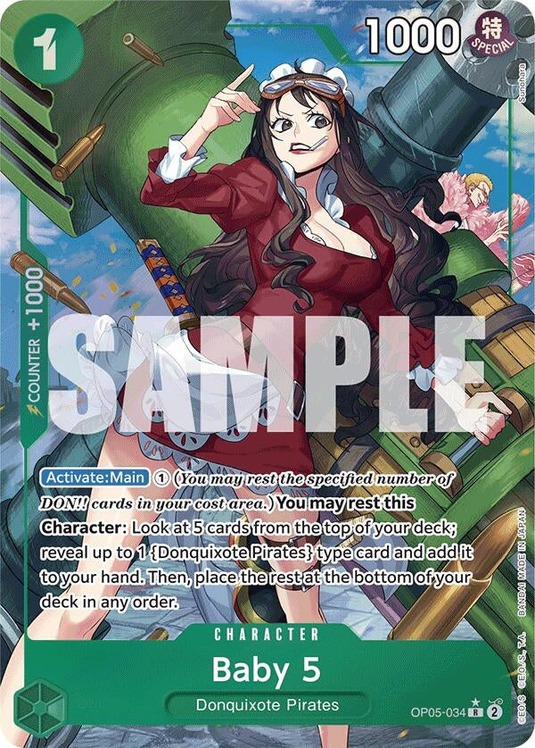 Image for Baby 5 (OP05-034) (Alternate Art) (OP05-034) [PRB-01]