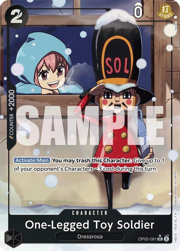 Image for One-Legged Toy Soldier (Alternate Art) (OP05-081) [PRB-01]