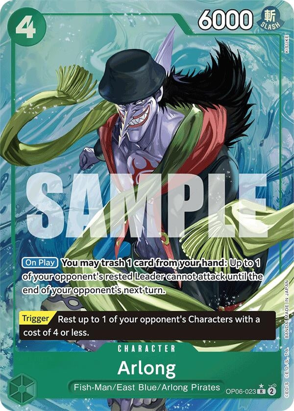 Image for Arlong (Alternate Art) (OP06-023) [PRB-01]