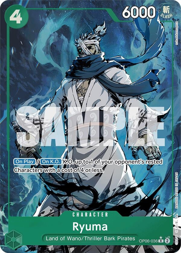 Image for Ryuma (Alternate Art) (OP06-036) [PRB-01]