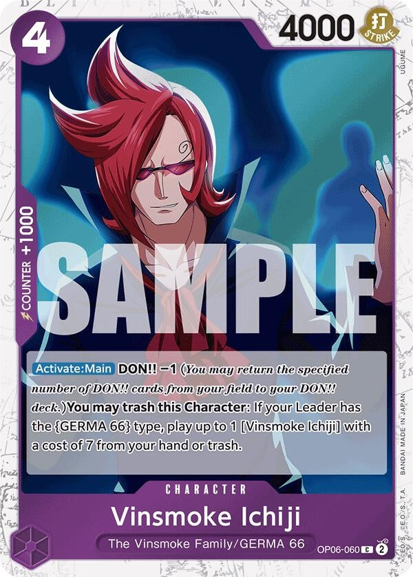 Image for Vinsmoke Ichiji (OP06-060) (OP06-060) [PRB-01]