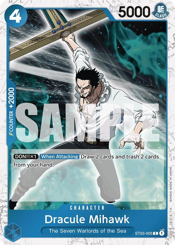Image for Dracule Mihawk (ST03-005) (ST03-005) [PRB-01]