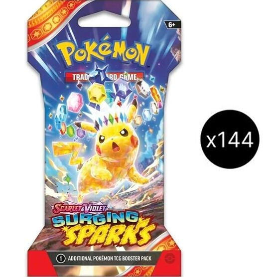 Image for Surging Sparks Sleeved Booster Pack Case [SV08]