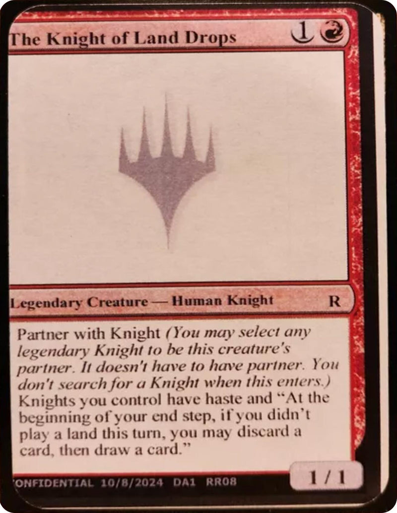 Image for The Knight of Land Drops