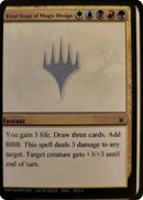 Image for First Stage of Magic Design