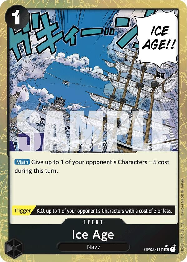 Image for Ice Age (Textured Foil) (OP02-117) [PRB-01]