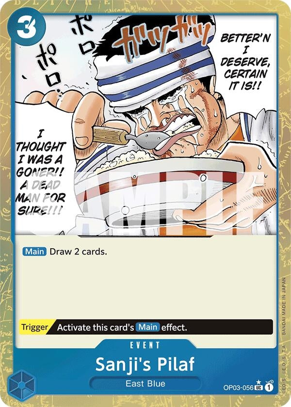 Image for Sanji's Pilaf (Textured Foil) (OP03-056) [PRB-01]