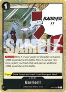 Image for Barrier!! (Textured Foil) (OP04-095) [PRB-01]