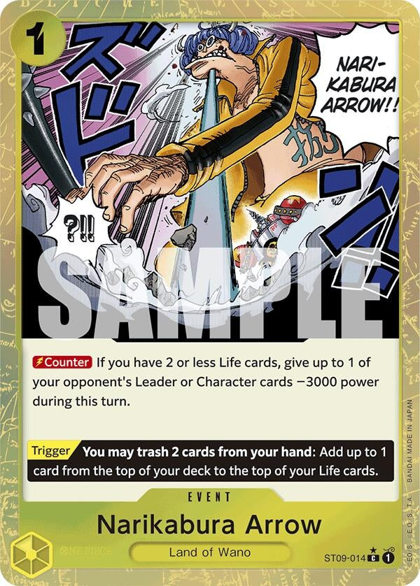 Image for Narikabura Arrow (Textured Foil) (ST09-014) [PRB-01]