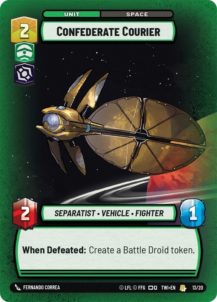 Image for Confederate Courier (13/20) [TOR-WPP]