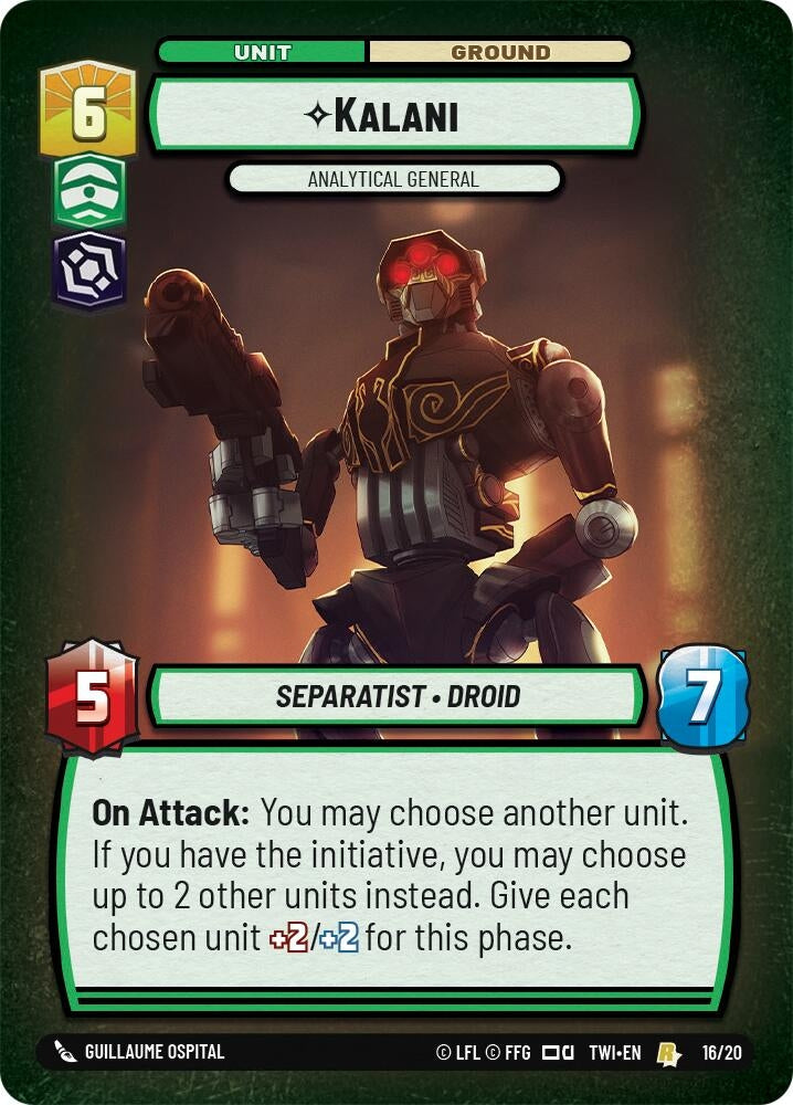 Image for Kalani - Analytical General (16/20) [TOR-WPP]