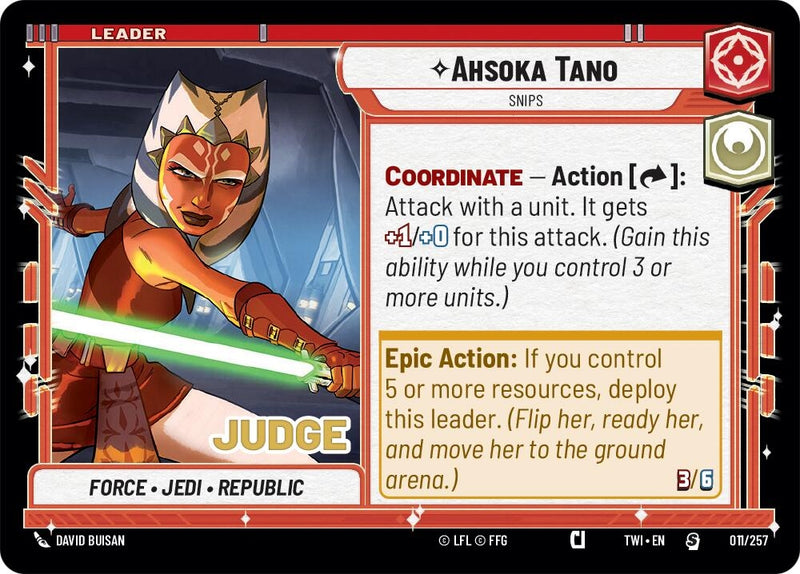 Image for Ahsoka Tano - Snips (011/257) [JDG]