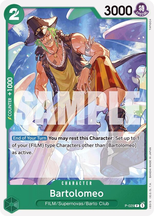 Image for Bartolomeo (P-029) (Reprint) (P-029) [PRB-01]