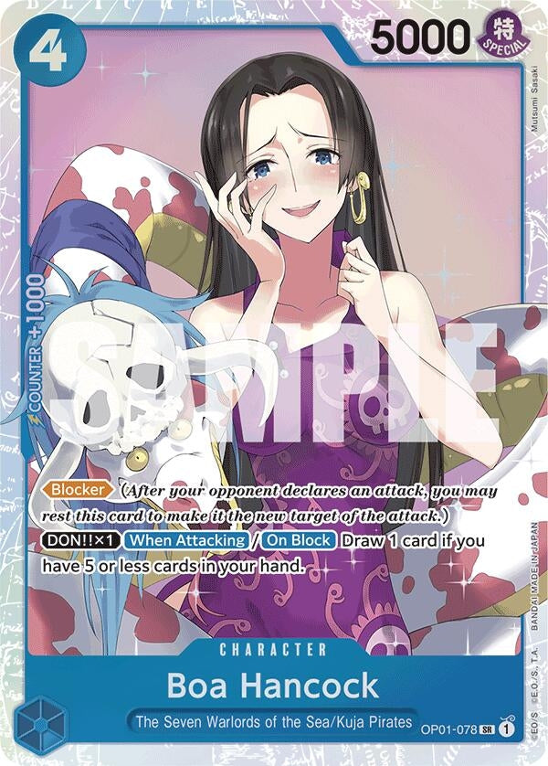 Image for Boa Hancock (OP01-078) (Reprint) (OP01-078) [PRB-01]