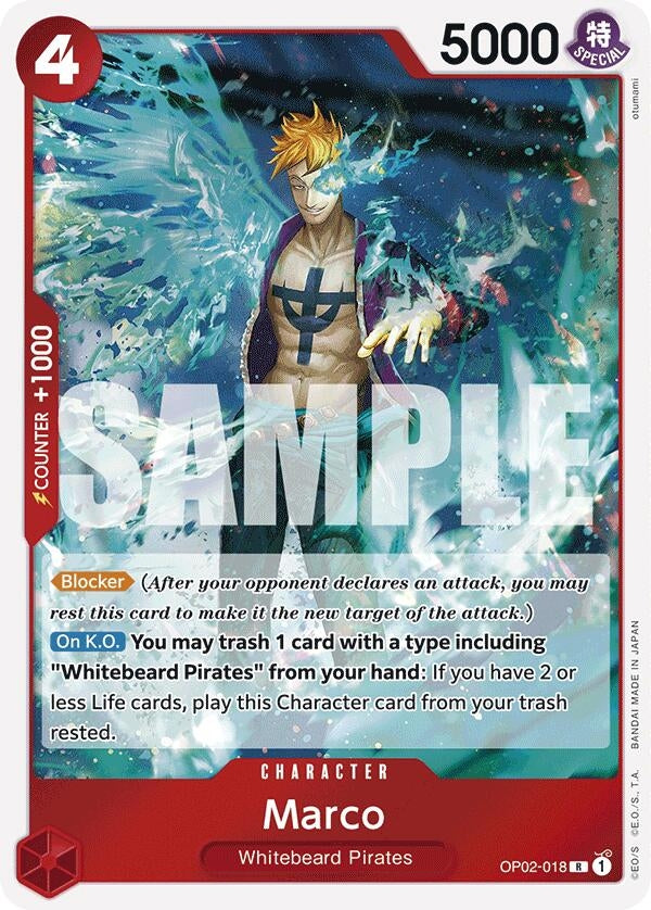 Image for Marco (Reprint) (OP02-018) [PRB-01]