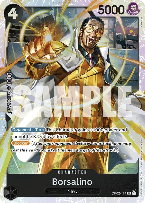 Image for Borsalino (Reprint) (OP02-114) [PRB-01]