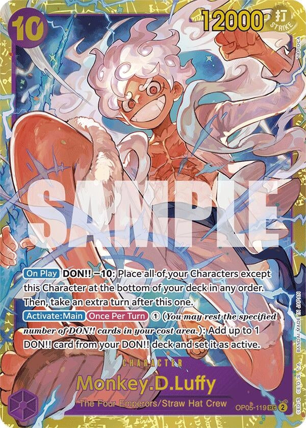 Image for Monkey.D.Luffy (OP05-119) (Reprint) (OP05-119) [PRB-01]