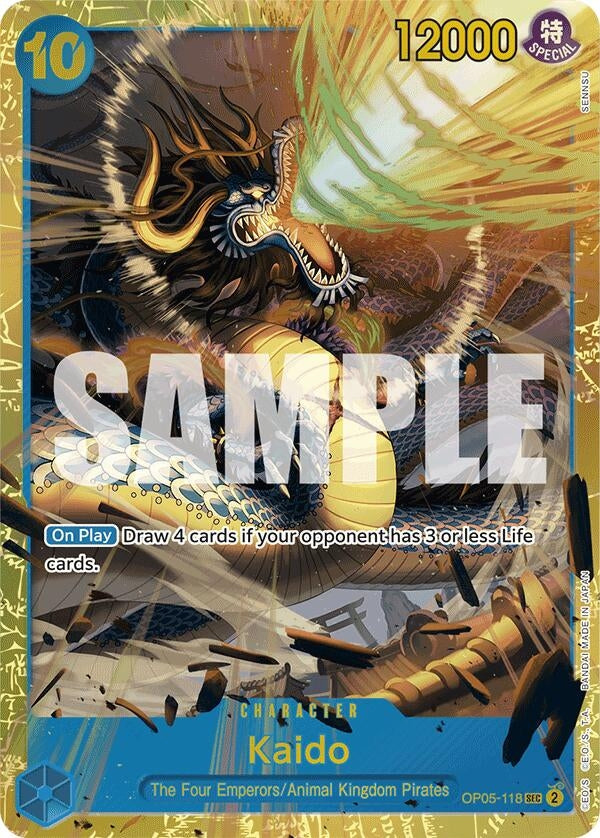 Image for Kaido (OP05-118) (Reprint) (OP05-118) [PRB-01]