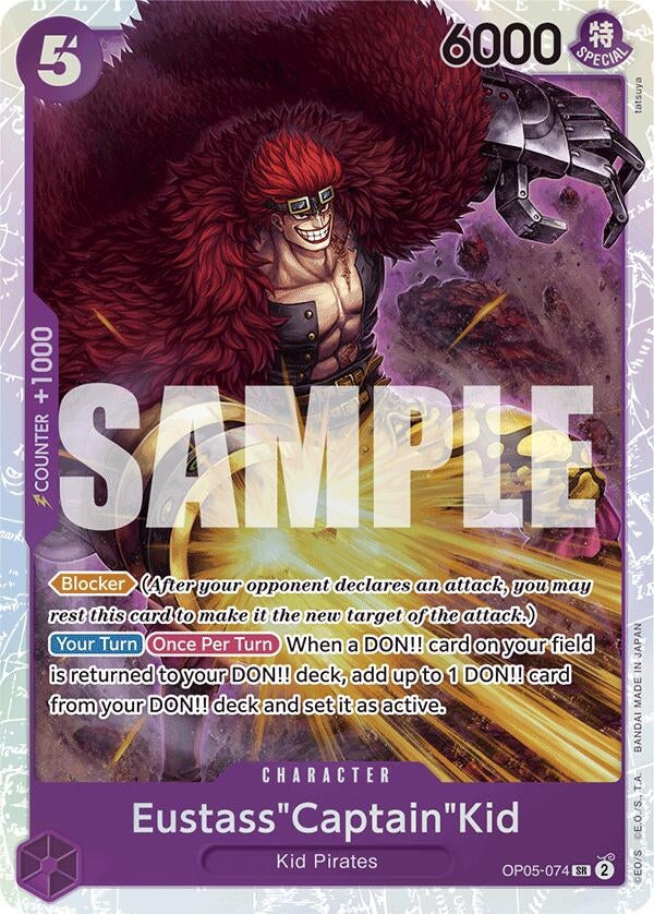 Image for Eustass"Captain"Kid (Reprint) (OP05-074) [PRB-01]