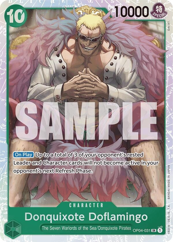 Image for Donquixote Doflamingo (Reprint) (OP04-031) [PRB-01]