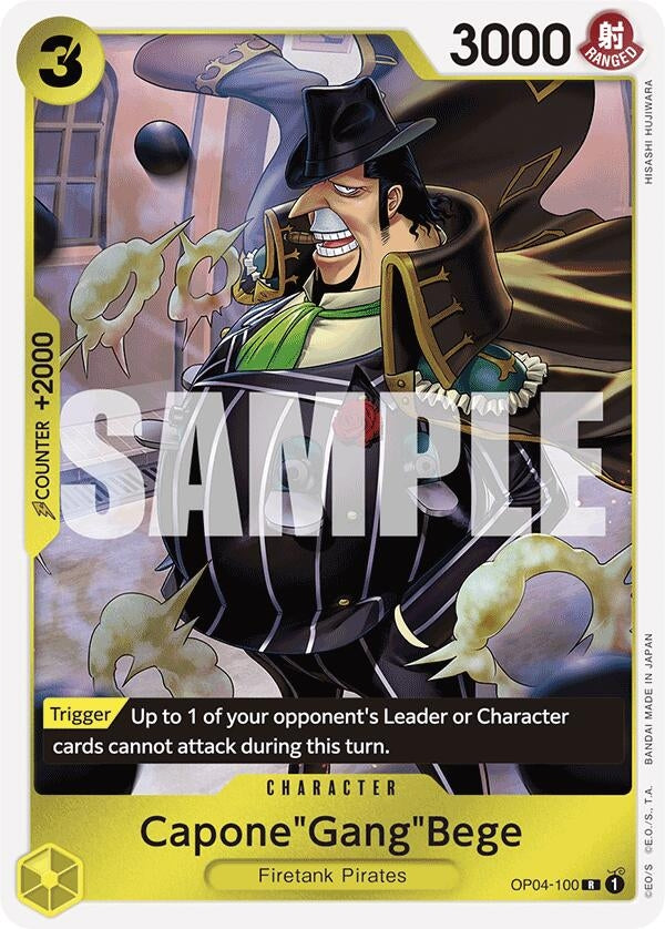 Image for Capone"Gang"Bege (OP04-100) (Reprint) (OP04-100) [PRB-01]