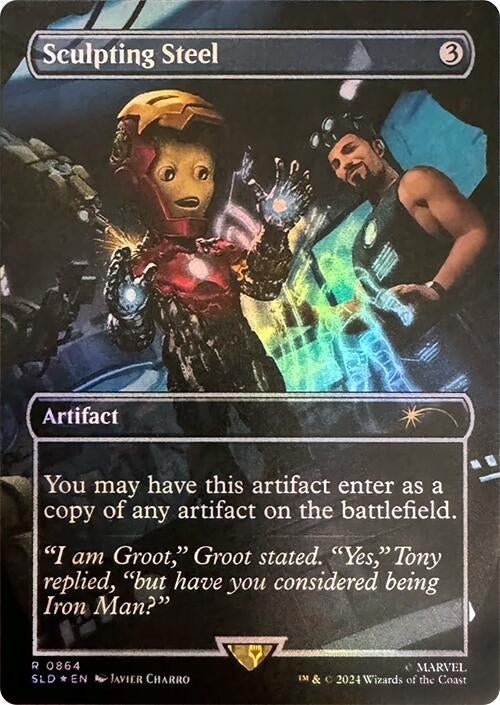 Image for Sculpting Steel (Rainbow Foil) (864) [SLD]