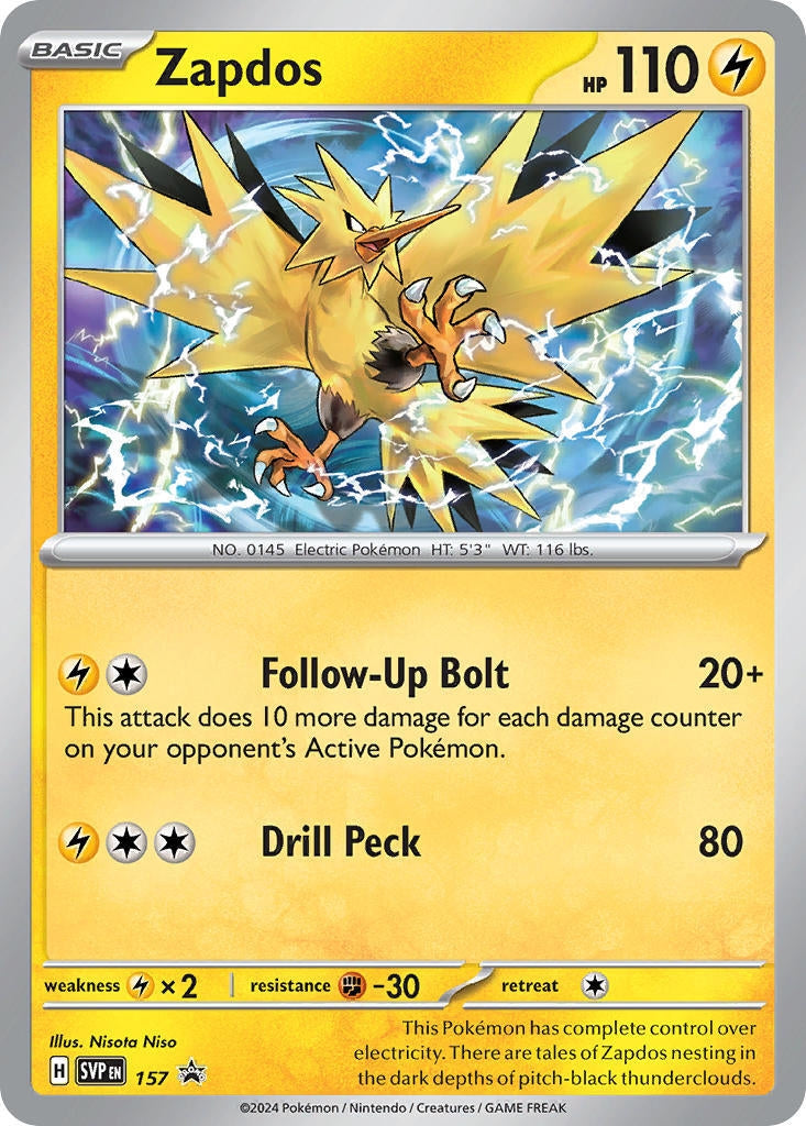 Image for Zapdos - 157 (157) [SVP]