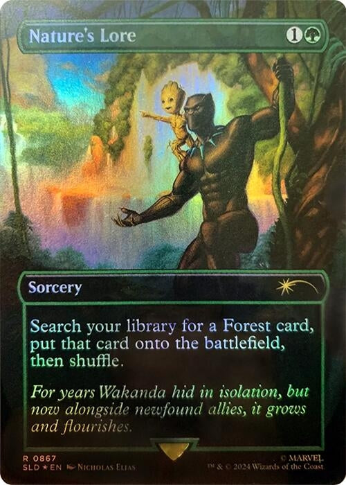 Image for Nature's Lore (867) (Rainbow Foil) (867) [SLD]