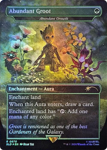 Image for Abundant Groot - Abundant Growth (Rainbow Foil) (870) [SLD]