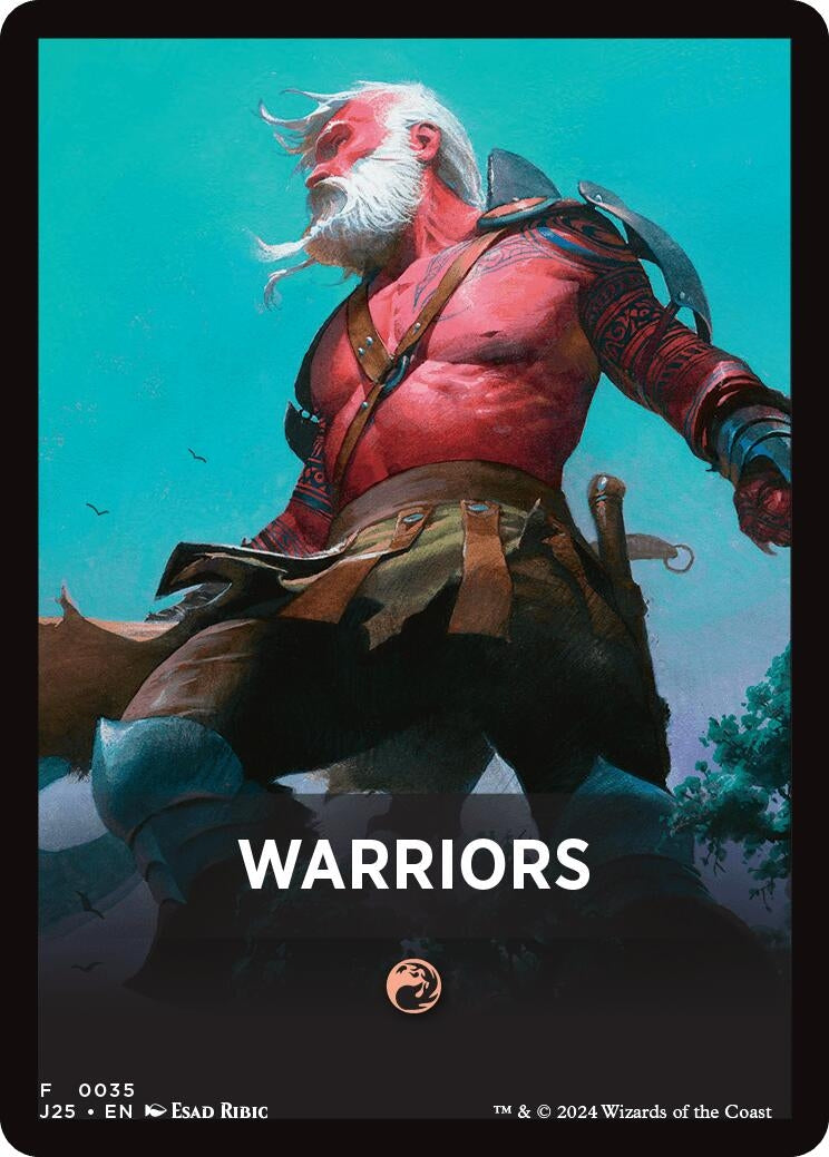 Image for Warriors Theme Card (35) [J25]