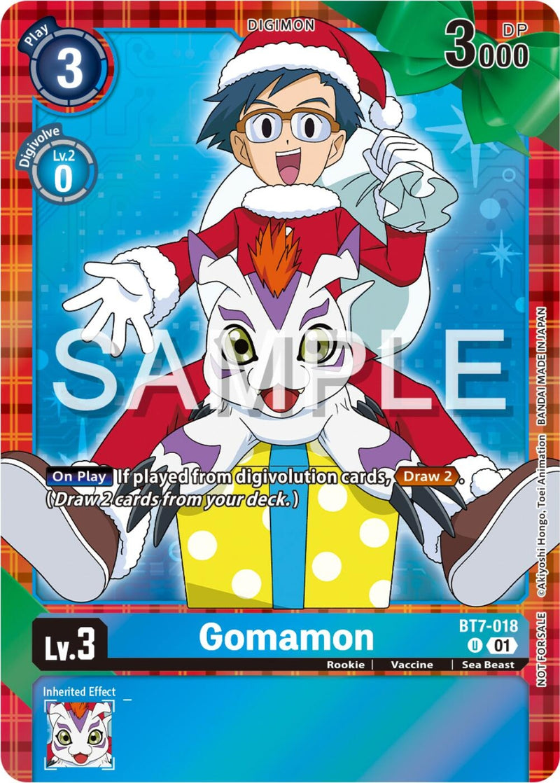 Image for Gomamon (Winter Holiday Event 2024) (BT7-018 U) [BT07]