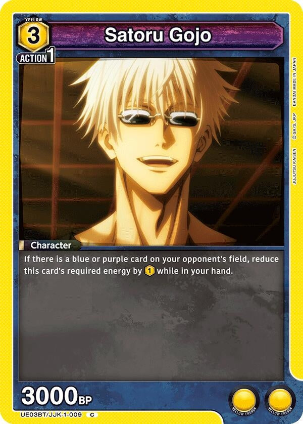 Image for Satoru Gojo (009) (UE03BT/JJK-1-009) [UE03BT]